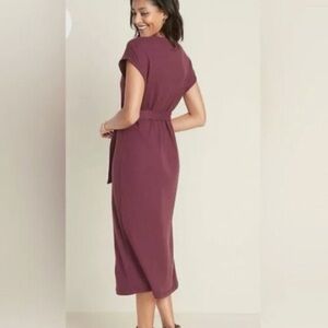Old Navy Cherry Bark Midi Dress